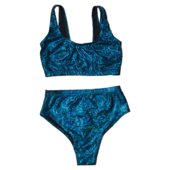 Sweet Electric Wear Other - Rave Set! Bralette Bra + Bottoms Booty Short